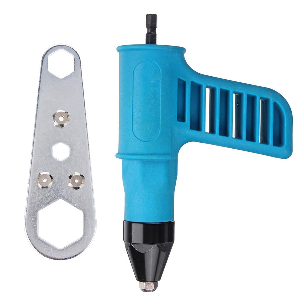 Cordless Riveter Electric Drill Tools Kit Riveter Adapter Insert Nut