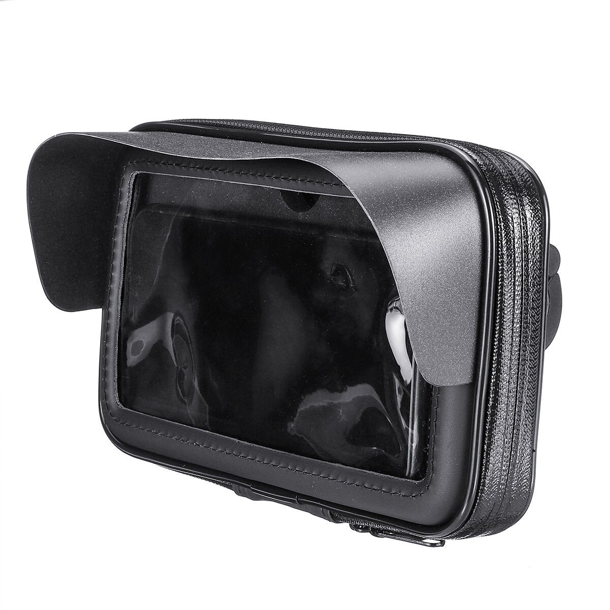 6.3'' Waterproof Motorcycle Bicycle Cell Phone/GPS Holder Case Bag Handlebar Mount Smart Phone Bag