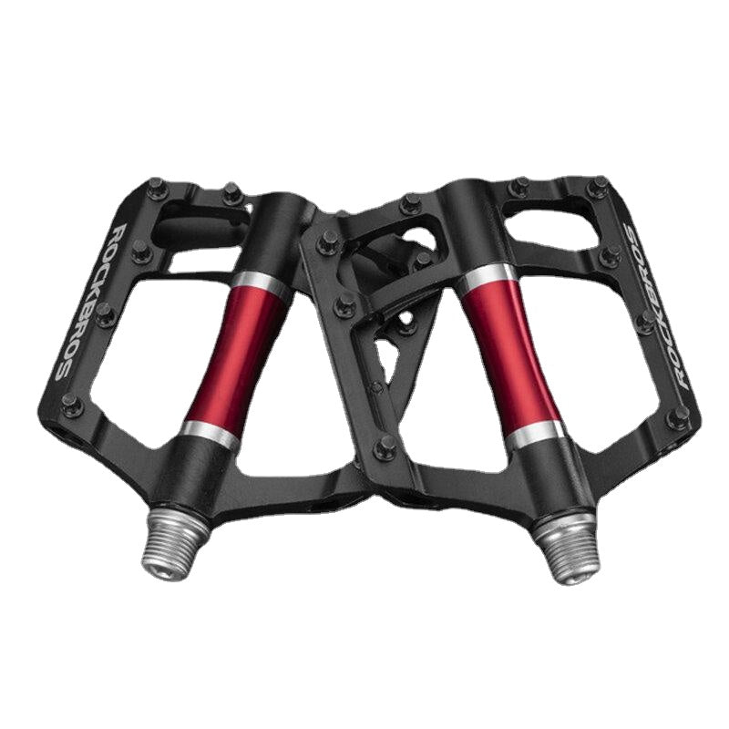 Bike Pedals Flat Aluminum 9/16" Non-Slip Sealed Bearing Cleats Alloy