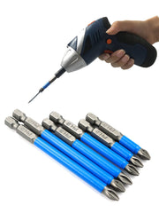 7pcs 25-150mm Magnetic Anti-slip Screwdriver Bit Set Magnetic Drill Bit Steel Electric Bit Cross Bit