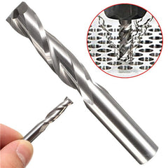 6x22mm Milling Cutter Double Flute Spiral CNC End Mill