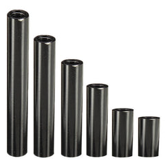 M3 Aluminum Alloy Standoff Studs 8-35mm Black Round PCB Board Spacers Standoffs 10pcs