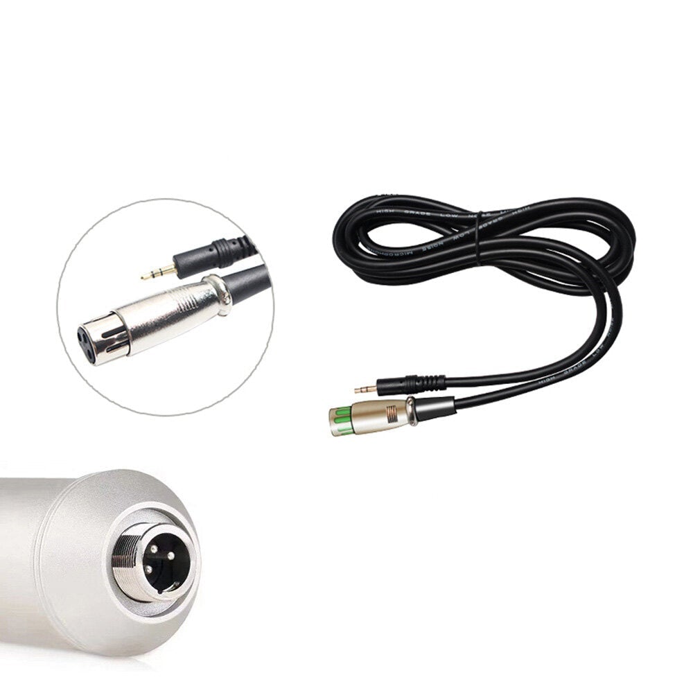 25mm Large Diaphragm Live Recording Condenser Microphone Set for Karaok With Microphone Shock Mount