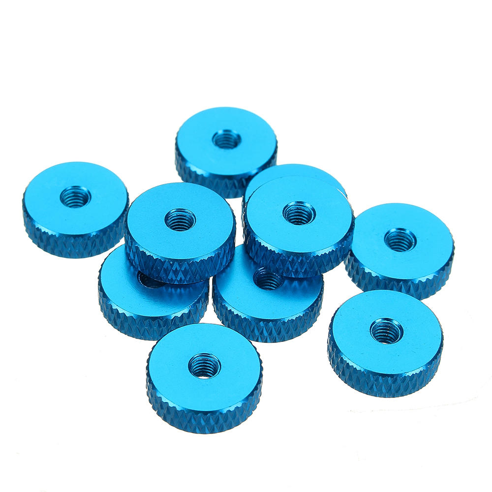 M4AN2 10Pcs M4 Big Cup Head Screw Washer Spacer Bolt Gasket Aluminum Alloy Multicolor