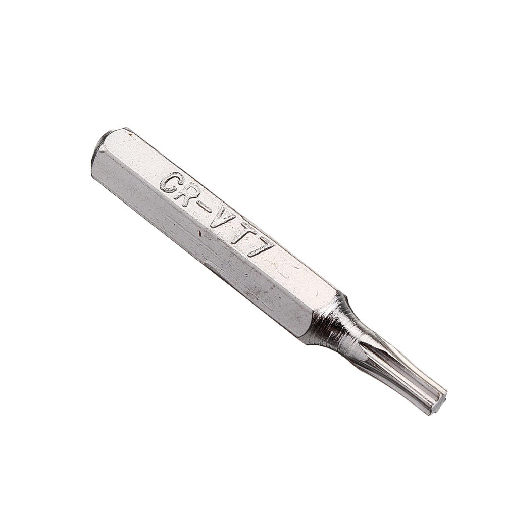 10pcs 4mm CR-V Screwdriver Bit Set Slotted Torx Batch Head Bit Mobile Phone Repair Tools Kit