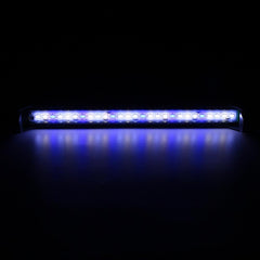 30cm 27 LED Fish Tank Aquarium Light White Blue Lamp Clip on Waterproof Bar AC110-240V