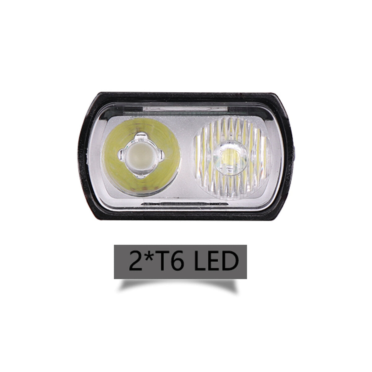 2xT6 LED 800Lm Bike Headlight 1000mAh Super Bright 6 Modes Adjustable USB Rechargeable Bicycle Front Lamp Outdoor Cycling