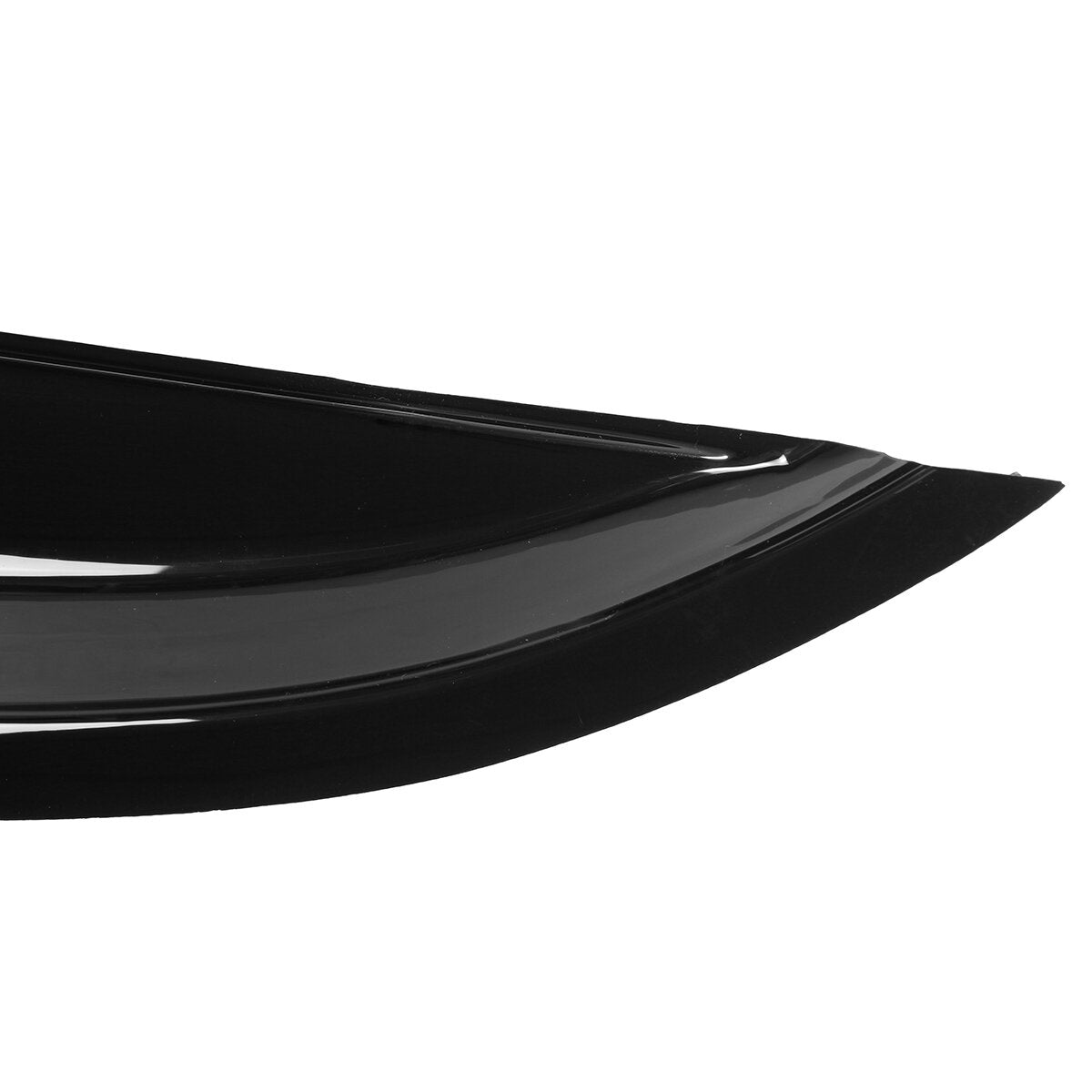 4Pcs Plastic Exterior Visor Vent Shades Fit 98-02 Accord 4DR Sedan Mugen Style 3D Wavy Window Sun Rain Guard Deflector