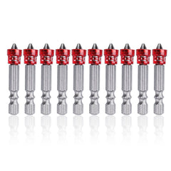 10pcs 50mm Magnetic Screwdriver Bit Cross-head PH2 Magnetic Screwdriver Bits 1/4 Inch Hex Shank Screwdriver Bit
