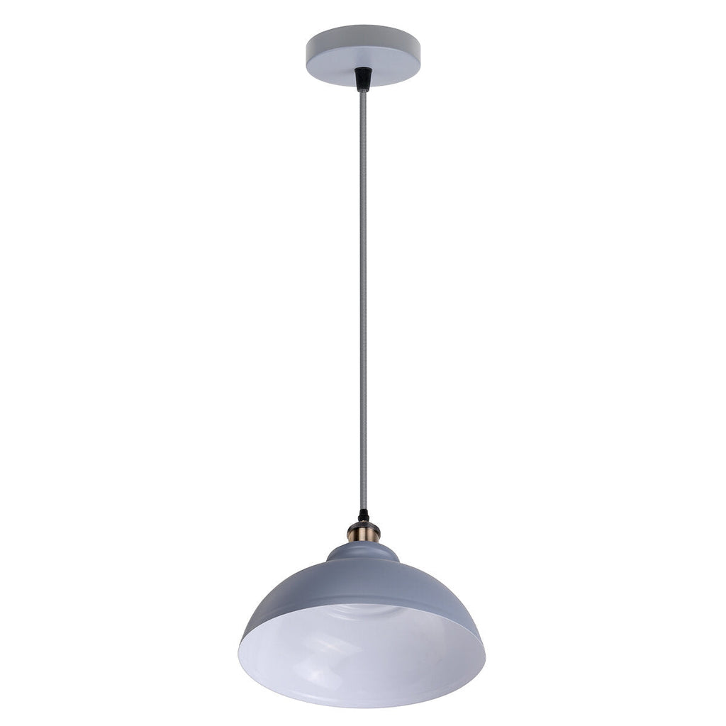 Metal Pendant Lampshade Ceiling Light Shade Modern Industrial Kitchen Bar Table Chandelier