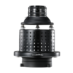 Condenser Photoflash Beam Tube with Lens Focalize Conical Snoots Photo Optical Art Special Effects Shaped Beam Light Flash Light Cylinder