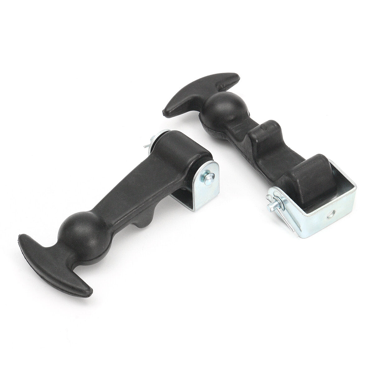 2pcs Bonnet Fastener 112mm Rubber Door Catch Rally Car Horsebox Trailer