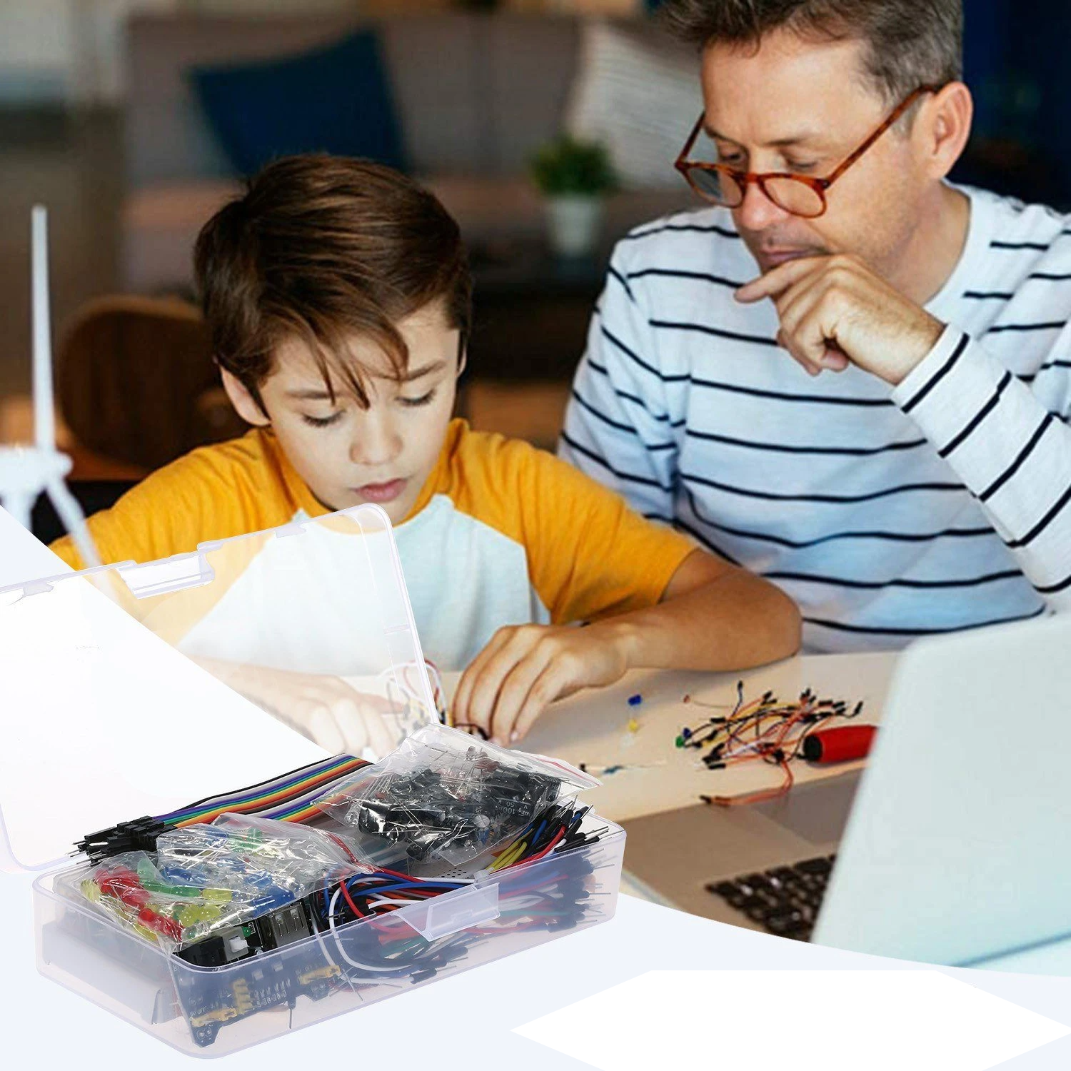 Component Starter Kit Preformed Breadboard Wire for UNO R3
