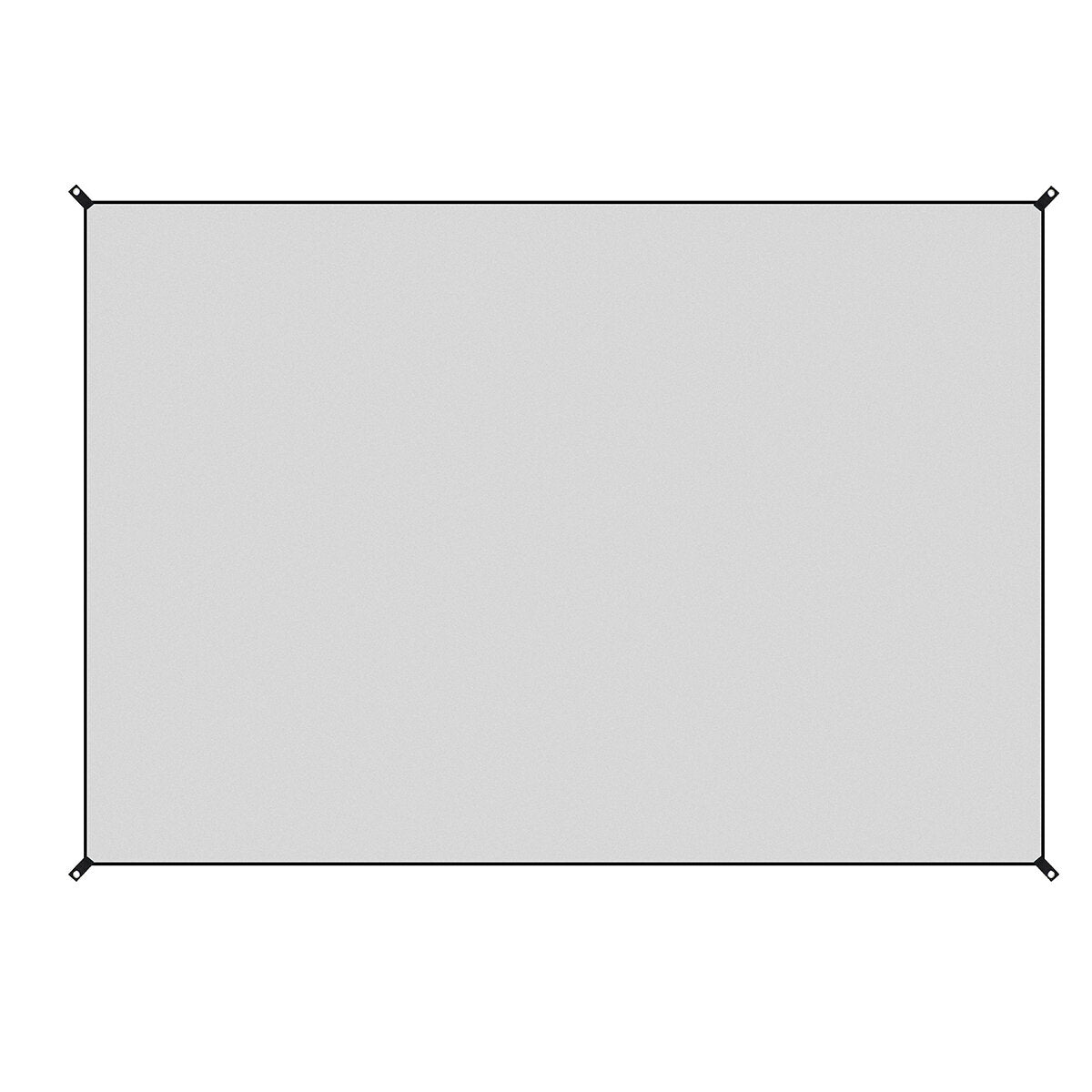 Outdoor Moisture-proof Tent Shelter 210D Oxford Fabric Ultralight Folding Awning Tarp Hammock Camping Travel Rain Sunshade Picnic Mat