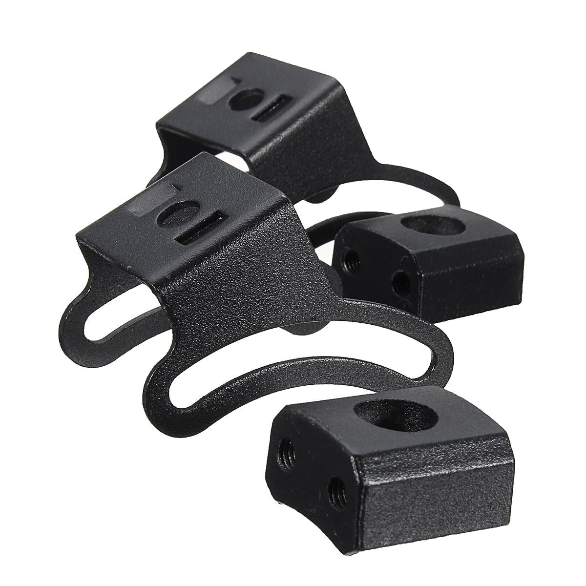 2Pcs LED Work Fog Light Bar Slide Mount Bracket Brackets