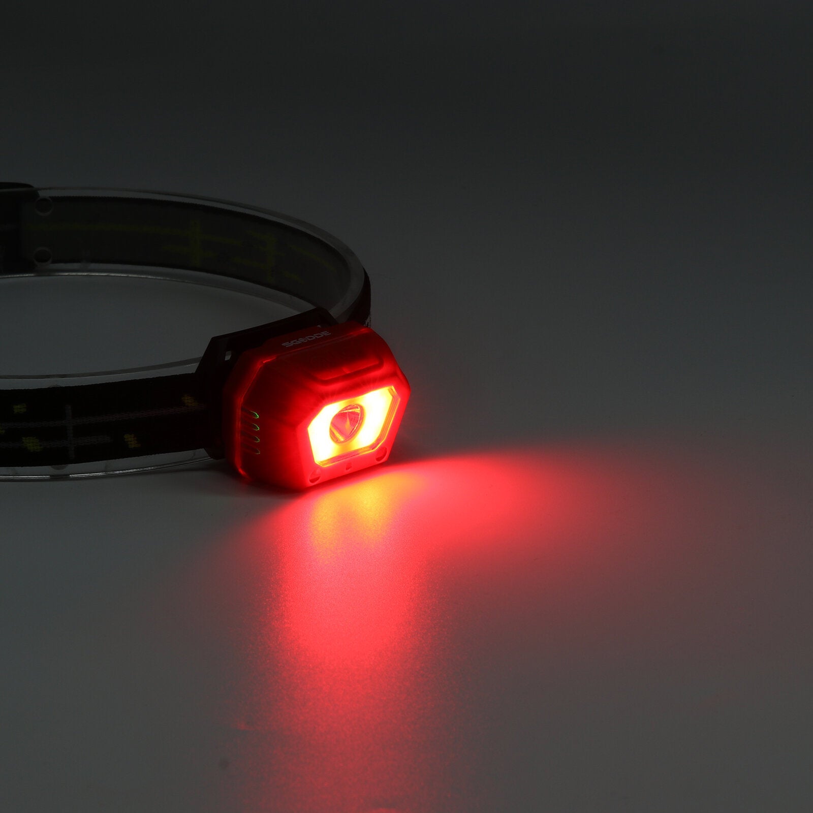 2PCS Five Modes Induction Headlamp USB Rechargeable Adjustable IPX65 Waterproof Outdoor Cycling Climbing Lighting
