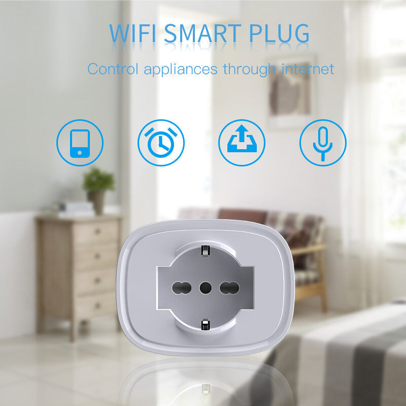 16A Smart WiFi Smart Socket IT Standard Remote Timer Switch Italian Standard Smart Socket