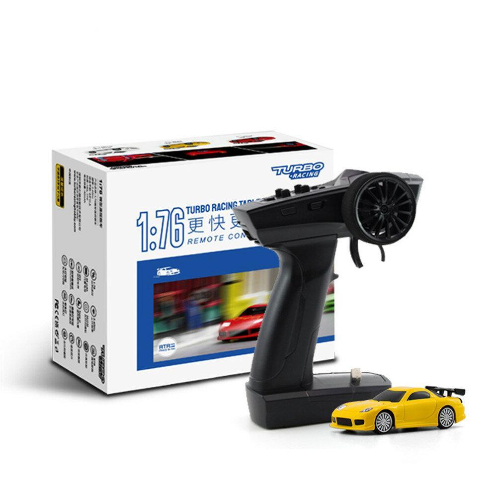 RTR 1/76 2.4G RWD Mini RC Car Sports Vehicles LED Lights Full Proportional Toys On-Road Models
