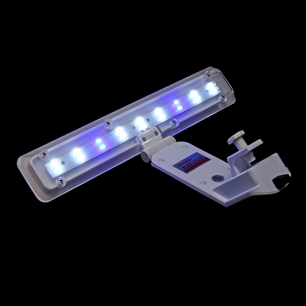 Mini Aquarium LED Light Adjustable Fish Tank Water Grow Lighting with Clamp