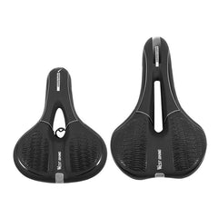 Reflective PVC Surface Leather Bicycle Riding Saddle Waterproof Non-Slip