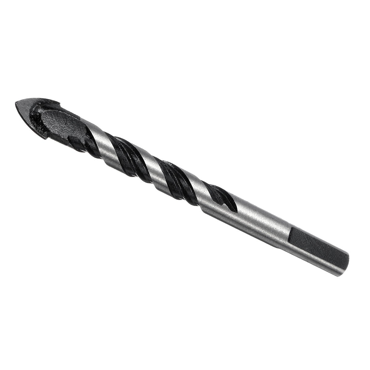 5pcs 5-12mm Black Triangle Twist Drill Bit Concrete Glass Ceramic Tile Marble Set