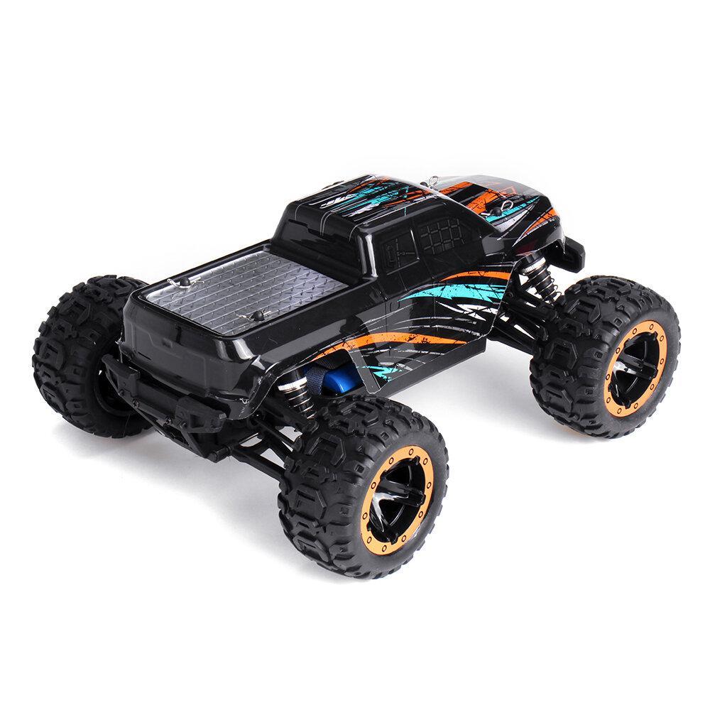 With Two Battery 1/16 2.4G 4WD 45km/h Brushless RC Car LED Light Off-Road Truck RTR Model