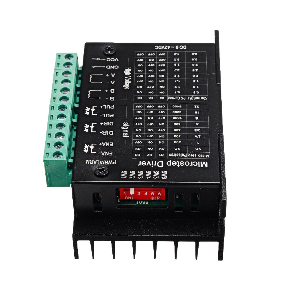 Stepper Motor Driver 0.5-4.0A DC 9-42V for 35/39/42/57 Stepper Motor CNC Engraving Machine