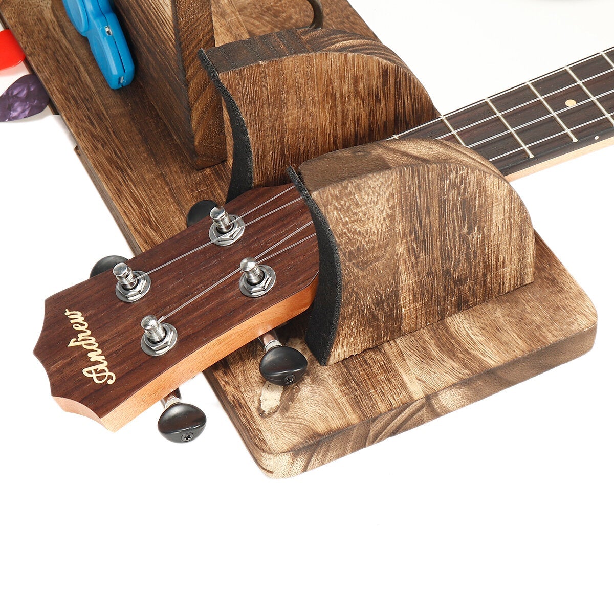 Guitar Hanger Stand Holder Hook Wall Mount Key Rack Display Entryway Organizer