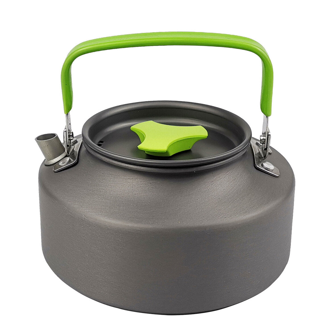 2-3 Person Camping Cookware Set Portable Outdoor Tableware Kit Campfire Kettle Pot Folding Fork Spoon Knife Set For Camping Hiking Picnic Travel