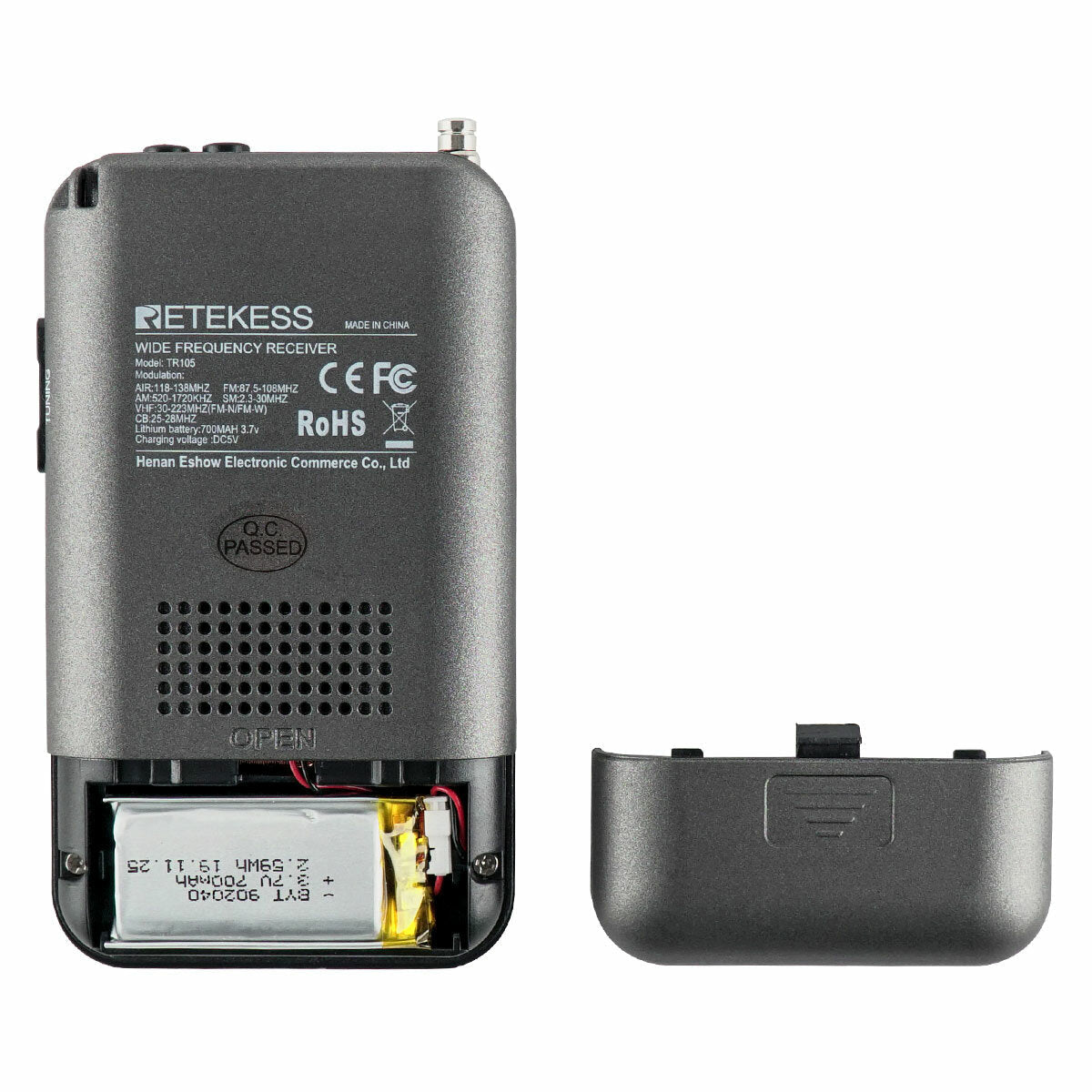 FM AM SW Digital Tuning Radio with Timer ON OFF Clock Function