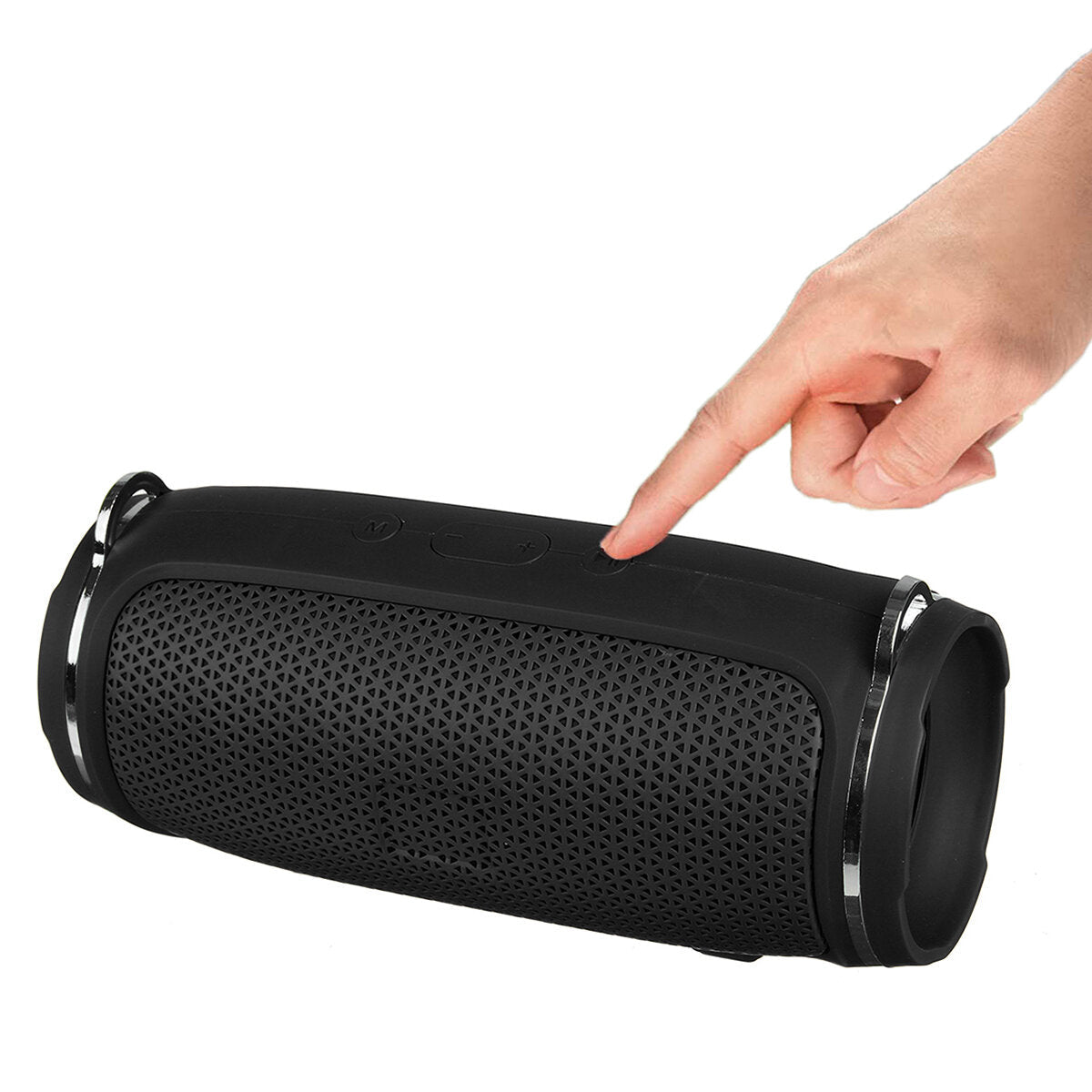 Portable Wireless Speaker Bluetooth 5.0 Speaker Outdoor Hi-Fi Support TF Card FM Radio Subwoofer
