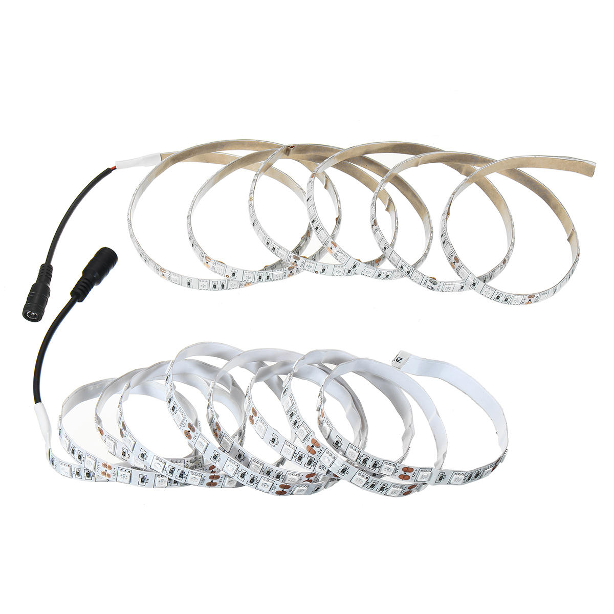 DC12V 2M Red:Blue 5:1 Full Spectrum LED Grow Strip Hydroponic Plant Light Kit