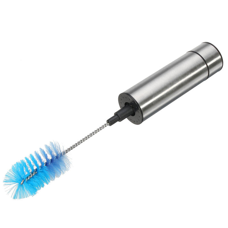 Egg Beater Milk Frother Stainless Steel Coil Tea Coffee Foaming Maker Brush Head Electric Blender