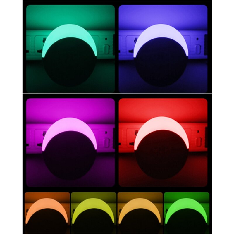 WiFi Smart Socket Switch Tuya RGB 16A Light Voice Control Timing Socket Work with Alexa Google Home IFTTT