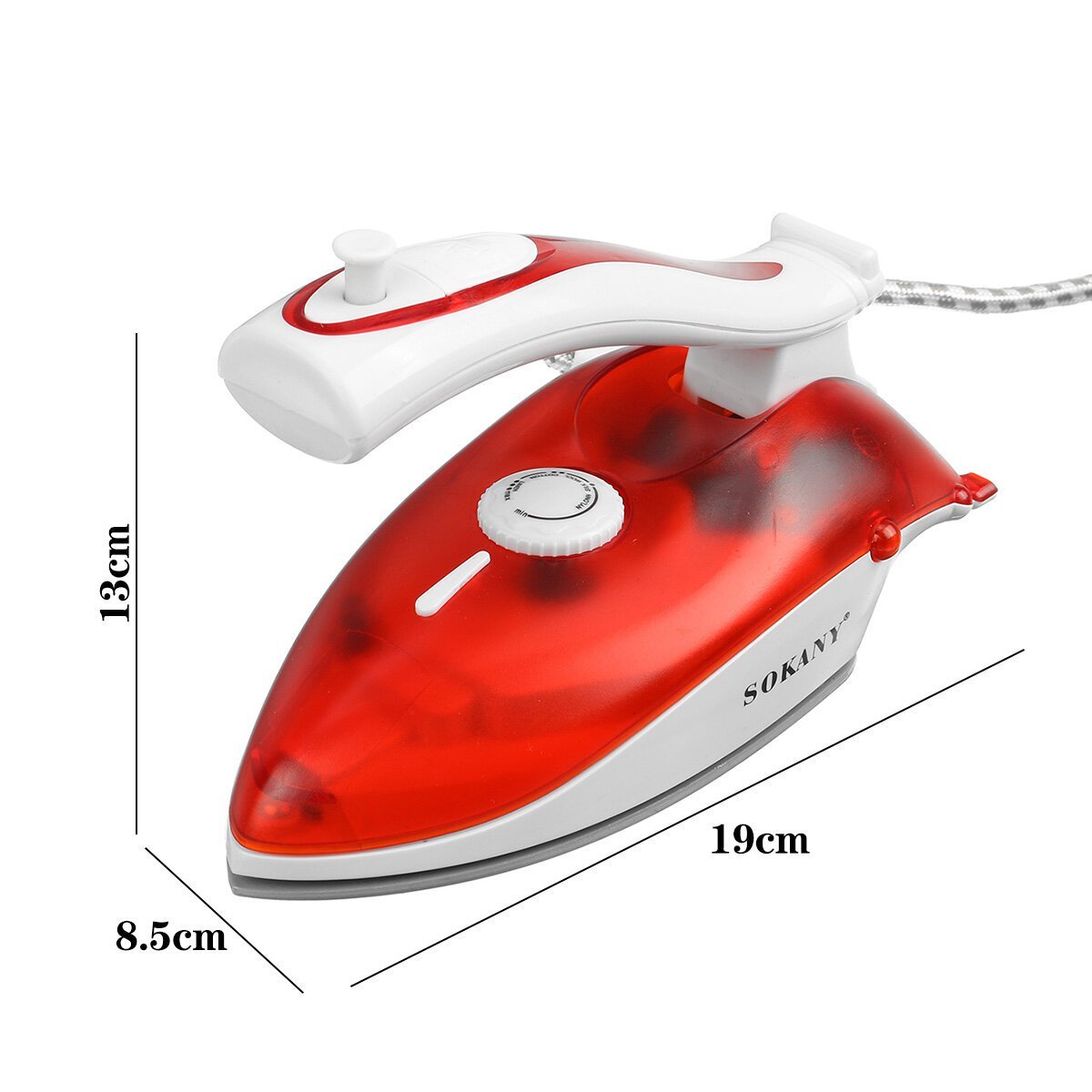 Electric Handheld Spray Steam Iron 1000W Clothes Ironing Steamer Ceramic Garment