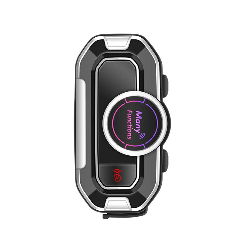 Motorcycle Helmet Intercom Heaphone Bluetooth 5.0 Waterproof Headset FM Wireless Communication Stereo Earphone
