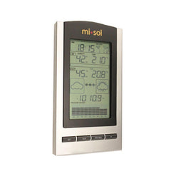 Wireless Weather Station with Outdoor Temperature Humidity Sensor LCD Display Barometer