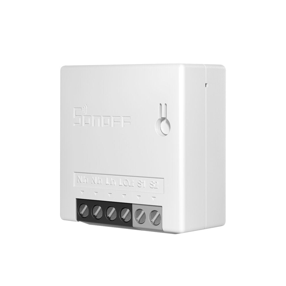 Two Way Smart Switch 10A AC100-240V Works with Amazon Alexa Google Home Assistant Supports DIY Mode Allows to Flash the Firmware