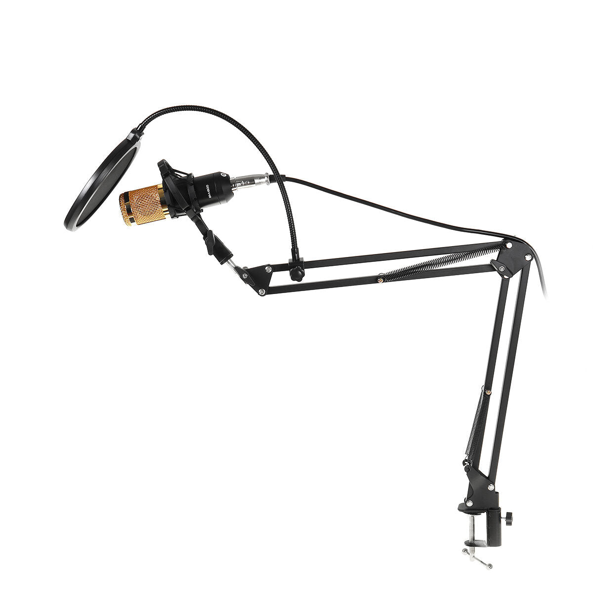 Condenser Microphone Kit 3.5mm Recording Mic Tripod Stand Set for Computer PC Karaoke Chat Skype YouTube Games