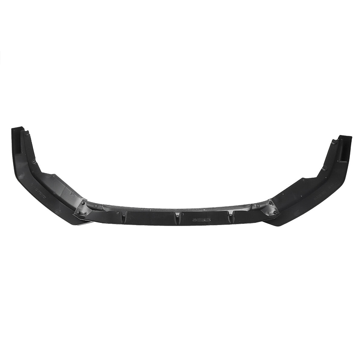 Painted Bright Black Front Bumper Lip Chin Spoiler Splitter For Nissan Sentra 2020 2021