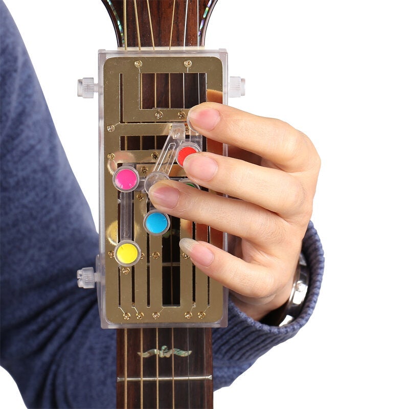 Anti-Pain Finger Cots Guitar Assistant Teaching Aid Guitar Learning System Teaching Aid For Guitar Beginner