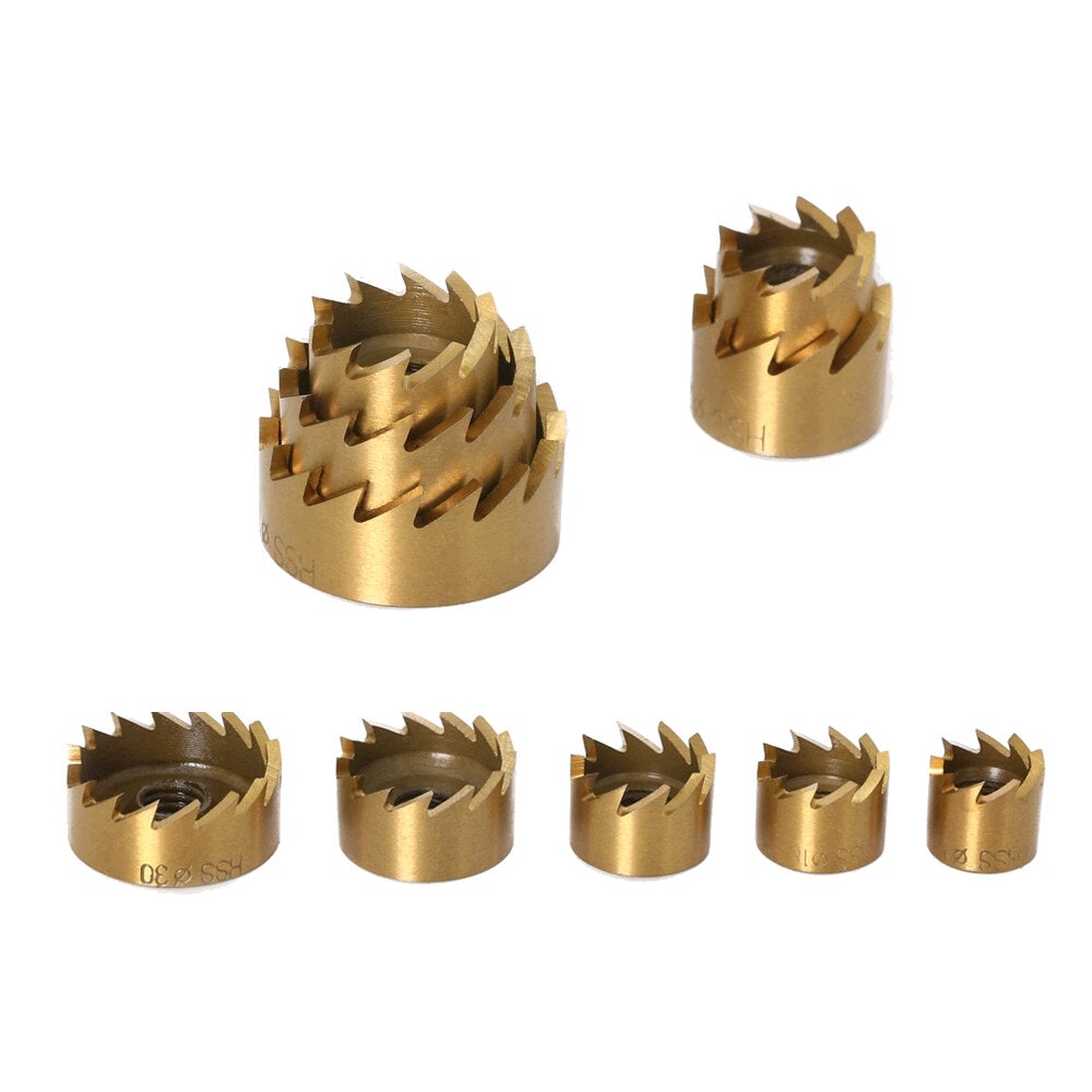 HSS Reaming Aluminum Alloy Drilling Set Titanium-plated High Speed Hole Opener