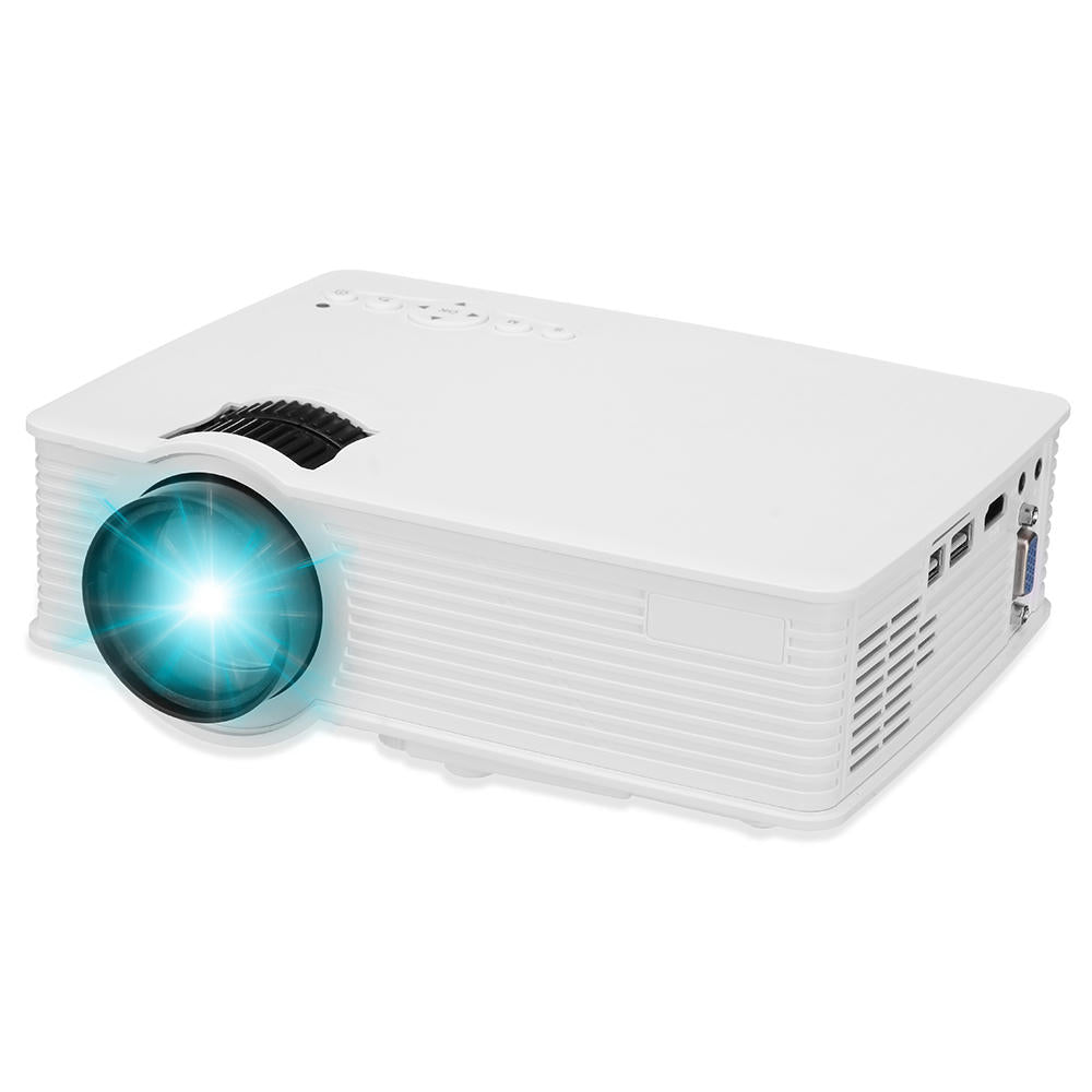 LCD Projector 800 Lumens 800x480 Pixels Multimedia HD Home Cinema USB/SD/AV