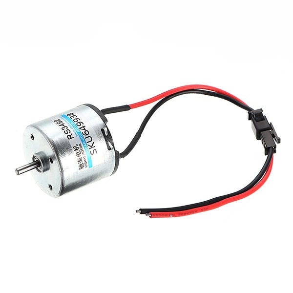 24V 7300rpm Carbon Brush Motor Ball Bearing DC Motor
