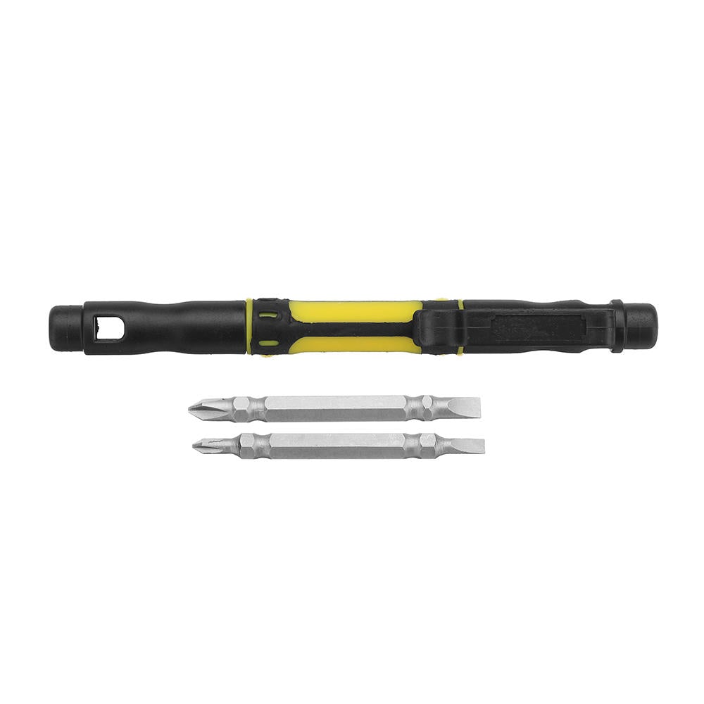 Multi functional 4 in 1 Alloy Screwdrivers Pen Style Interchangeable Repair Tool
