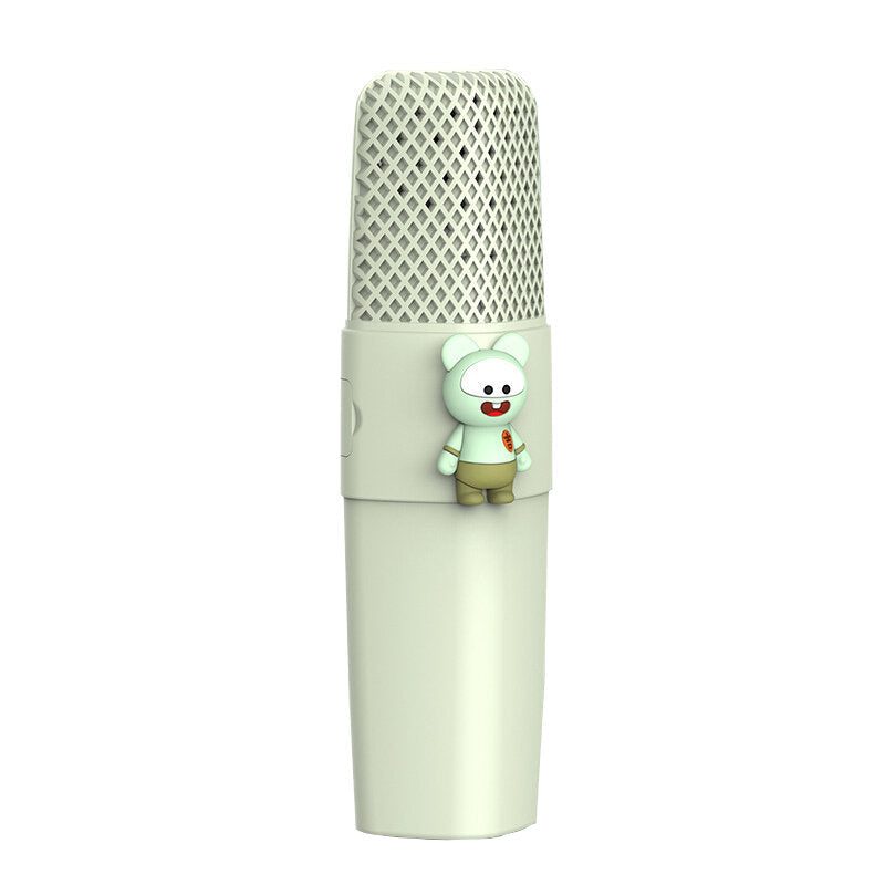 Children's Cartoon Wireless Microphone Audio Stereo Integrated Karaoke Mobile Phone Bluetooth Mic
