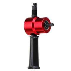 Red Double Head Sheet Metal Nibbler Cutter Drill Attachment Metal Sheet Cutter for Electric Drill