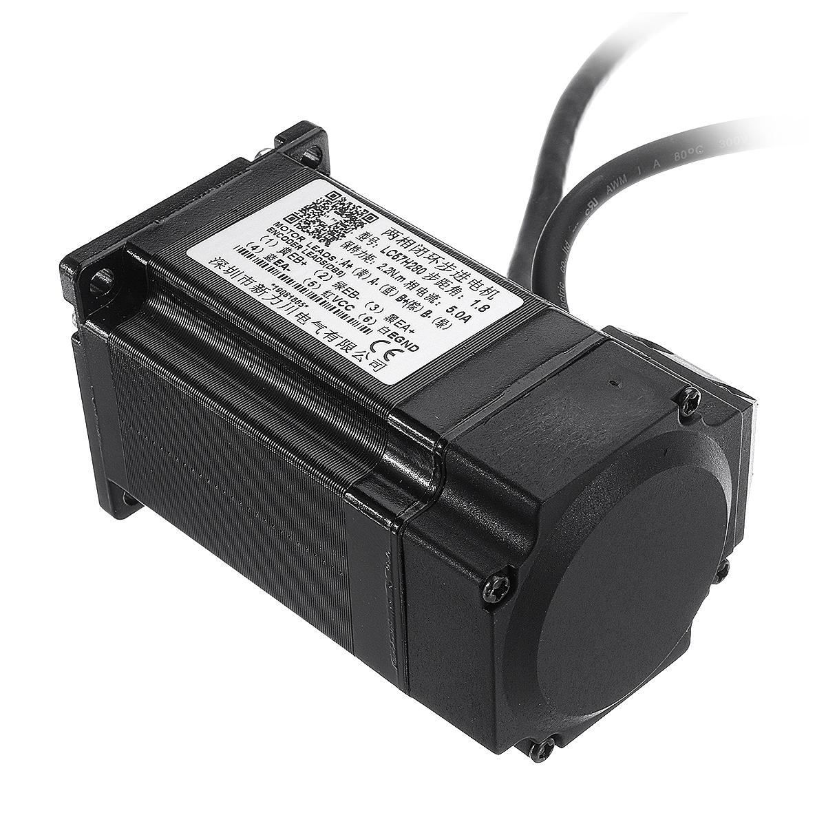 Closed Loop Stepper Motor Kits 2 Phase 57 Servo Motor with Hybird Servo Driver Set