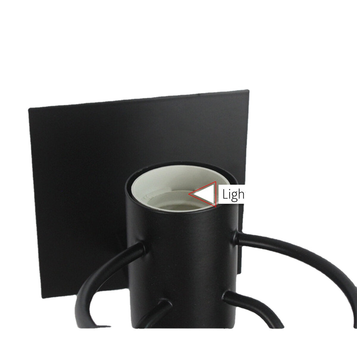 Creative Funny Modern Iron People Jumping Wall Light Hanging Chandelier Fixtures Iron Art Bedside Lamp Black/White Bulb Not Include