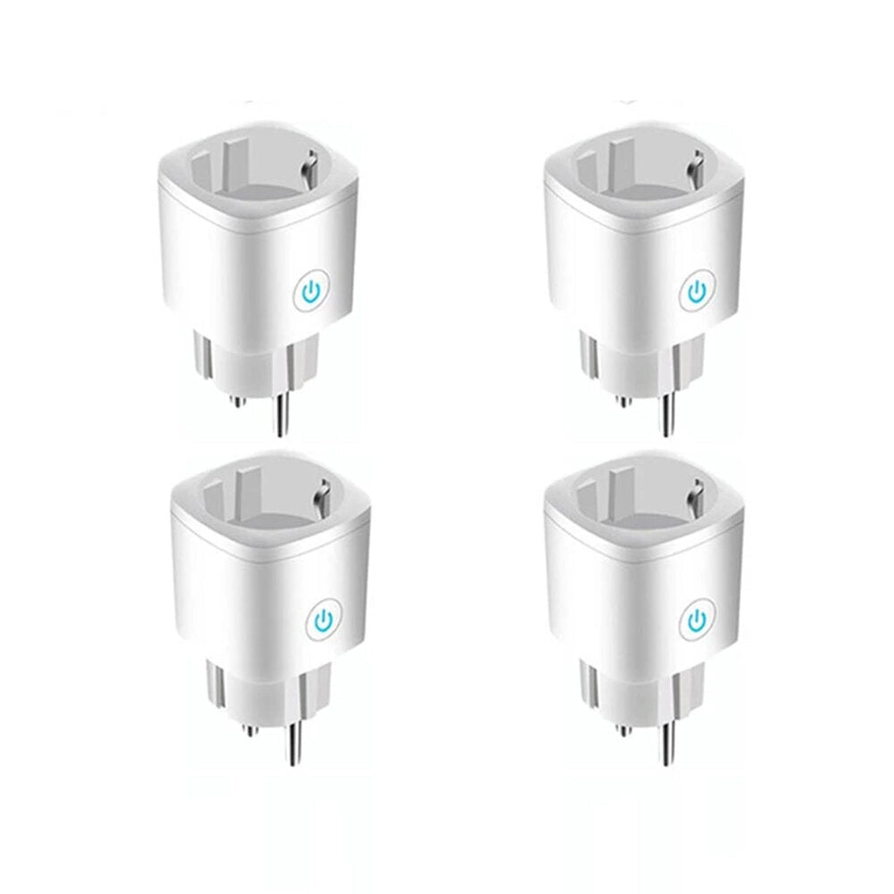 Smart Plug Mini Wifi Outlet Works with Alexa Google Home Tuya Smart Life APP Remote Control Supports 2.4GHz Network Home Smart Device